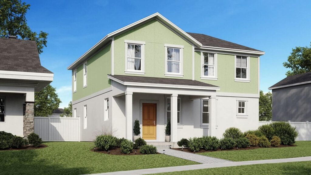 Exterior paint in Johnson