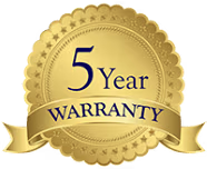 5-Year Warranty