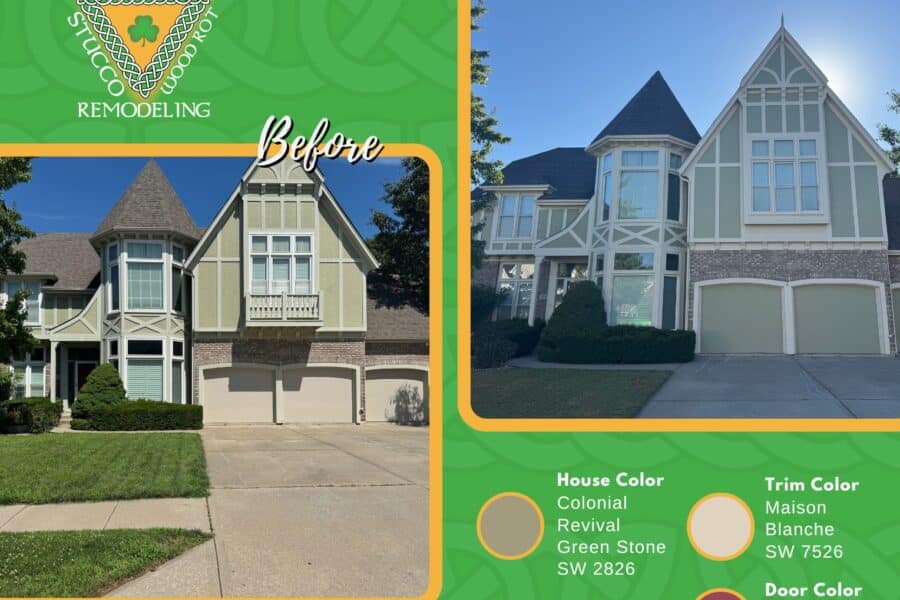 Exterior painting in Kansas City, MO by Stack Painting — project for Carmen E.