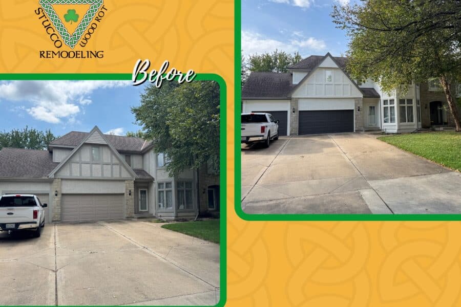 Exterior painting in Overland Park, KS by Stack Painting — project for Greg H.